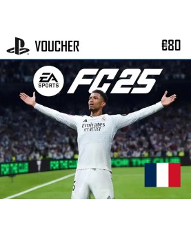 EA SPORTS FC 25 PlayStation Network Card €80 FR PlayStation 5 Key 